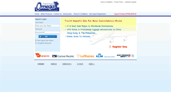 Desktop Screenshot of omegaflights.com